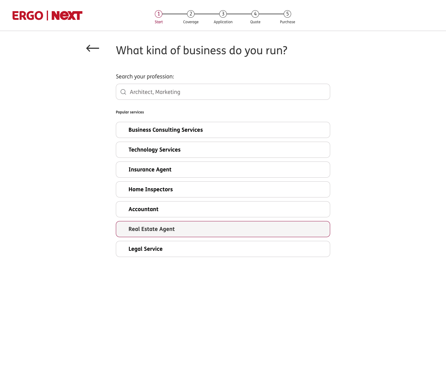 Consulting service picker