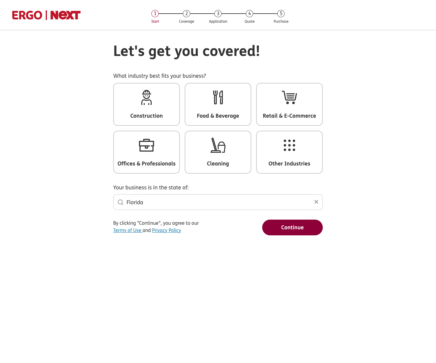 Next quote start shell